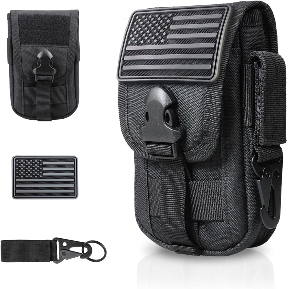 Edc Carry Pouch - Tactical Phone Pouch Molle,Smartphone Holster Bag