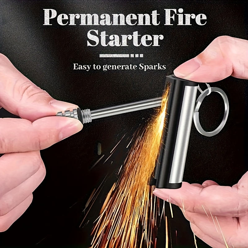 Ferro Rod Striker - 1-5 pack match lighter, flint metal