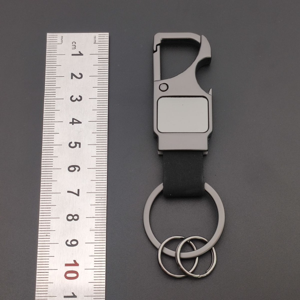Personalized Genuine Leather K - Bottle Opener Keyring recension och pris