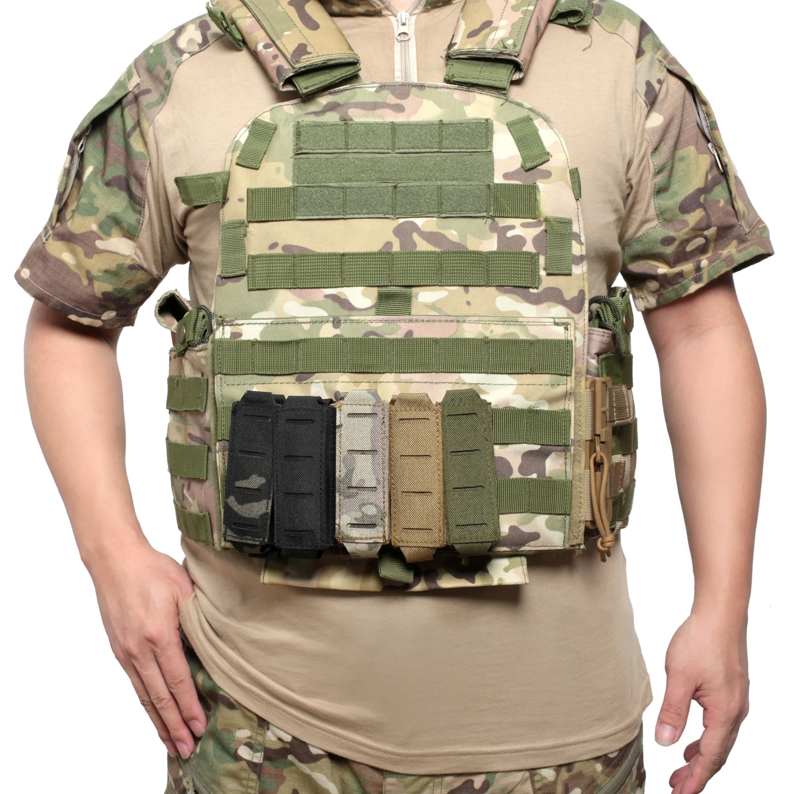 Molle 9mm Magazine Pouch Singl - Edc Carry Flashlight recension och pris