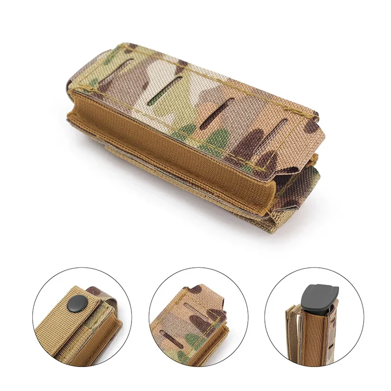 Molle 9mm Magazine Pouch Singl - Edc Carry Flashlight recension och pris