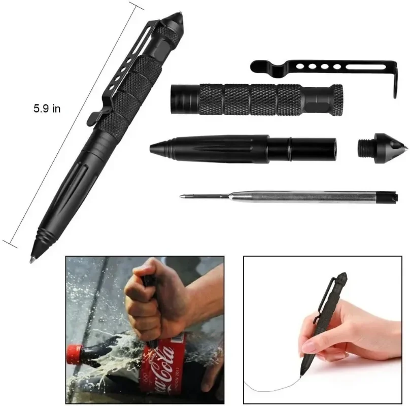 Military Tactical Pen Emergenc - Pen Tactical Glass recension och pris
