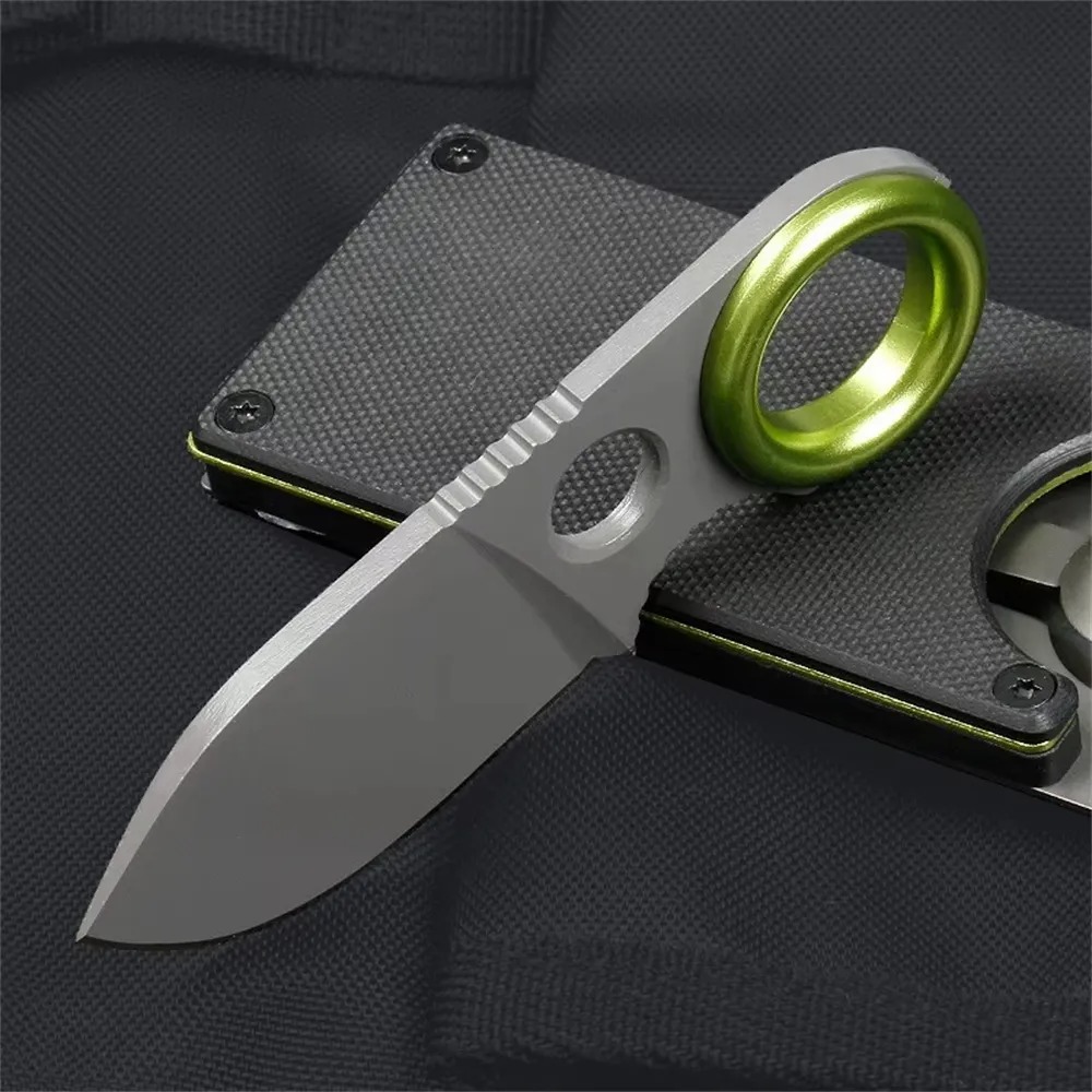 Mini Ring Fixed Blade Knife St - Edc Fixed Blade Deep Carry recension och pris