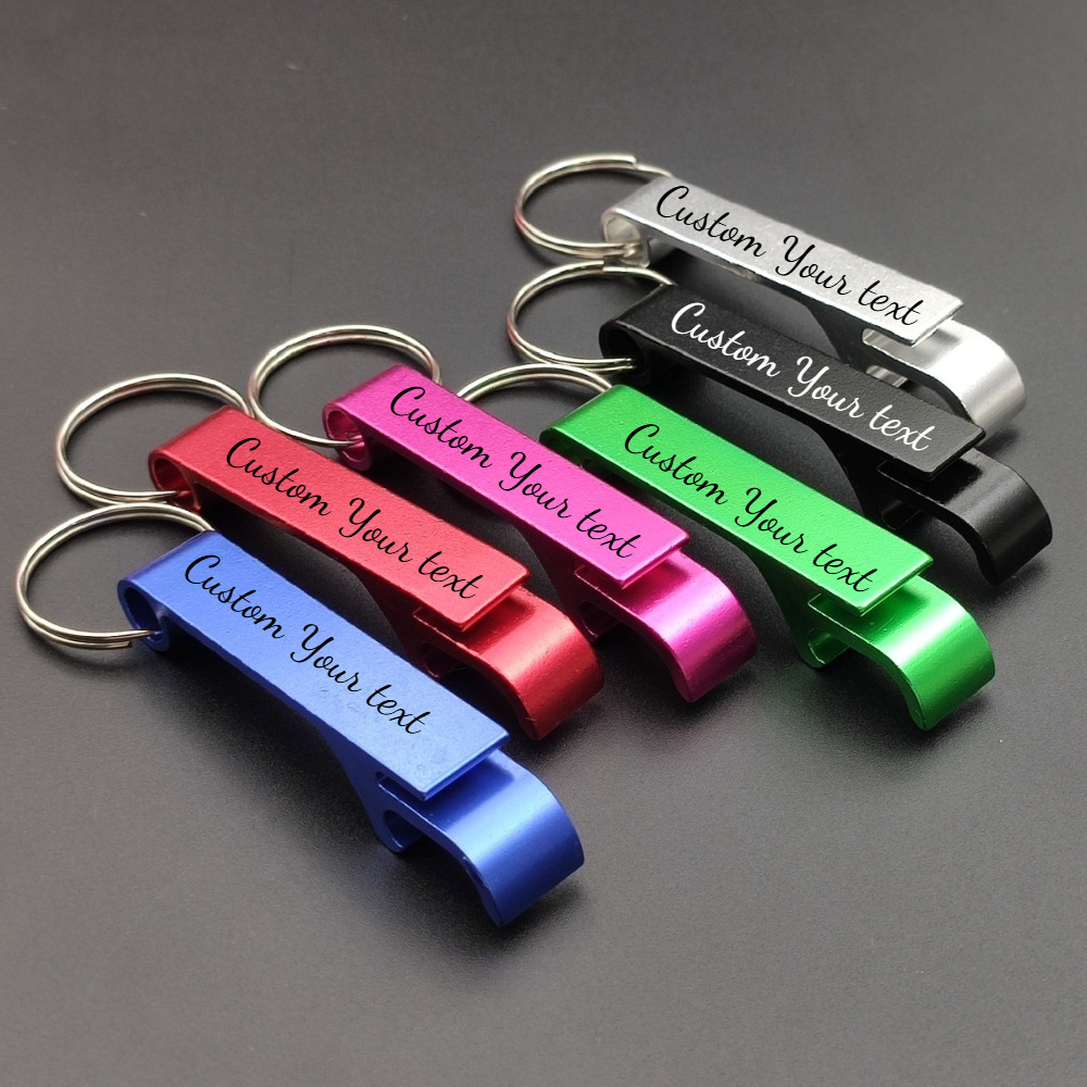 Custom  Name Bottle Opener Bee - Bottle Opener Keyring recension och pris