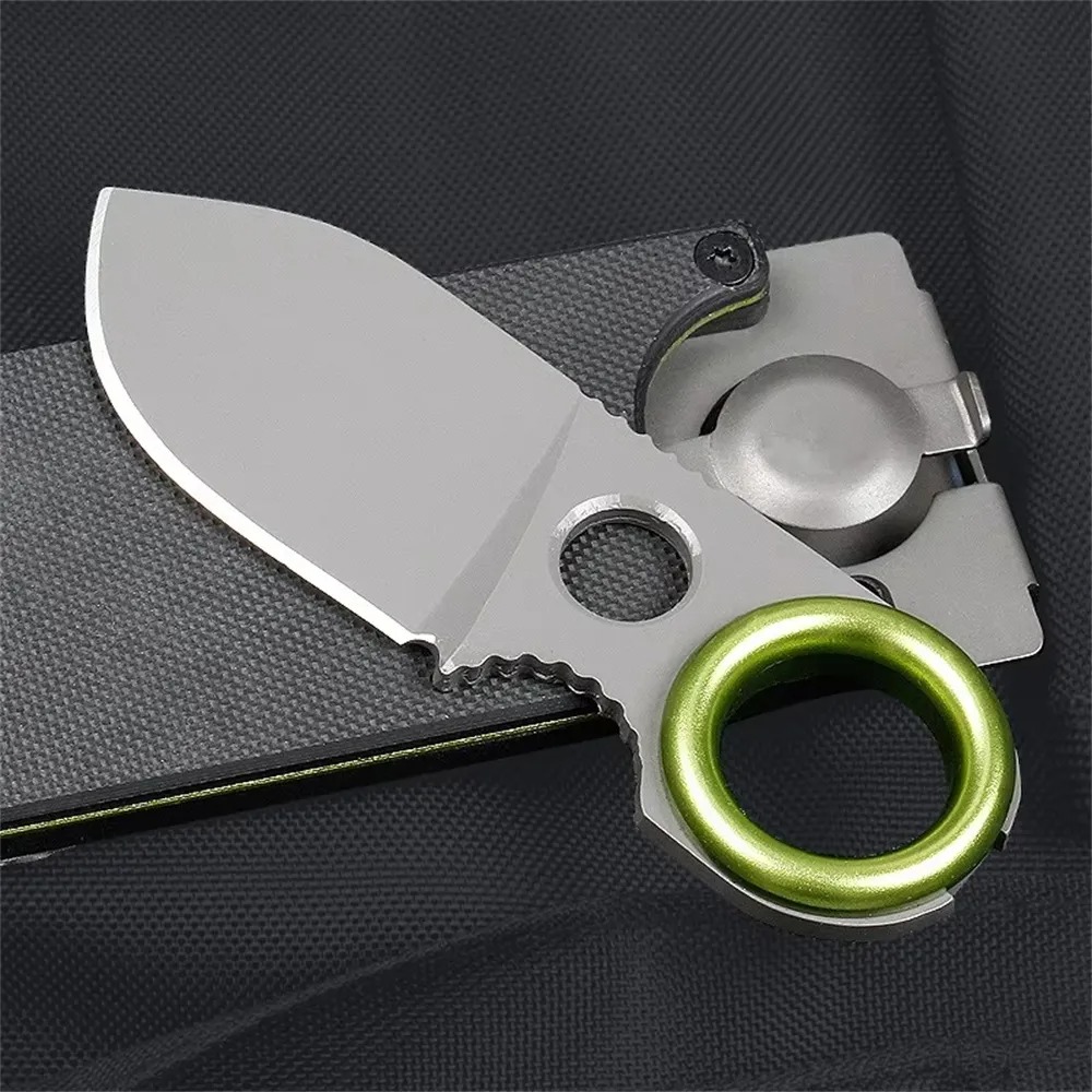 Mini EDC Ring Fixed Blade Knif - Edc Fixed Blade Deep Carry recension och pris