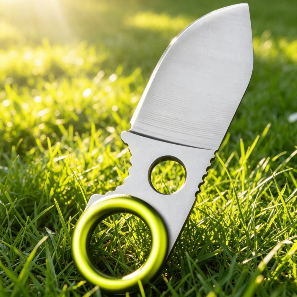 Mini EDC Ring Fixed Blade Knif - Edc Fixed Blade Deep Carry recension och pris