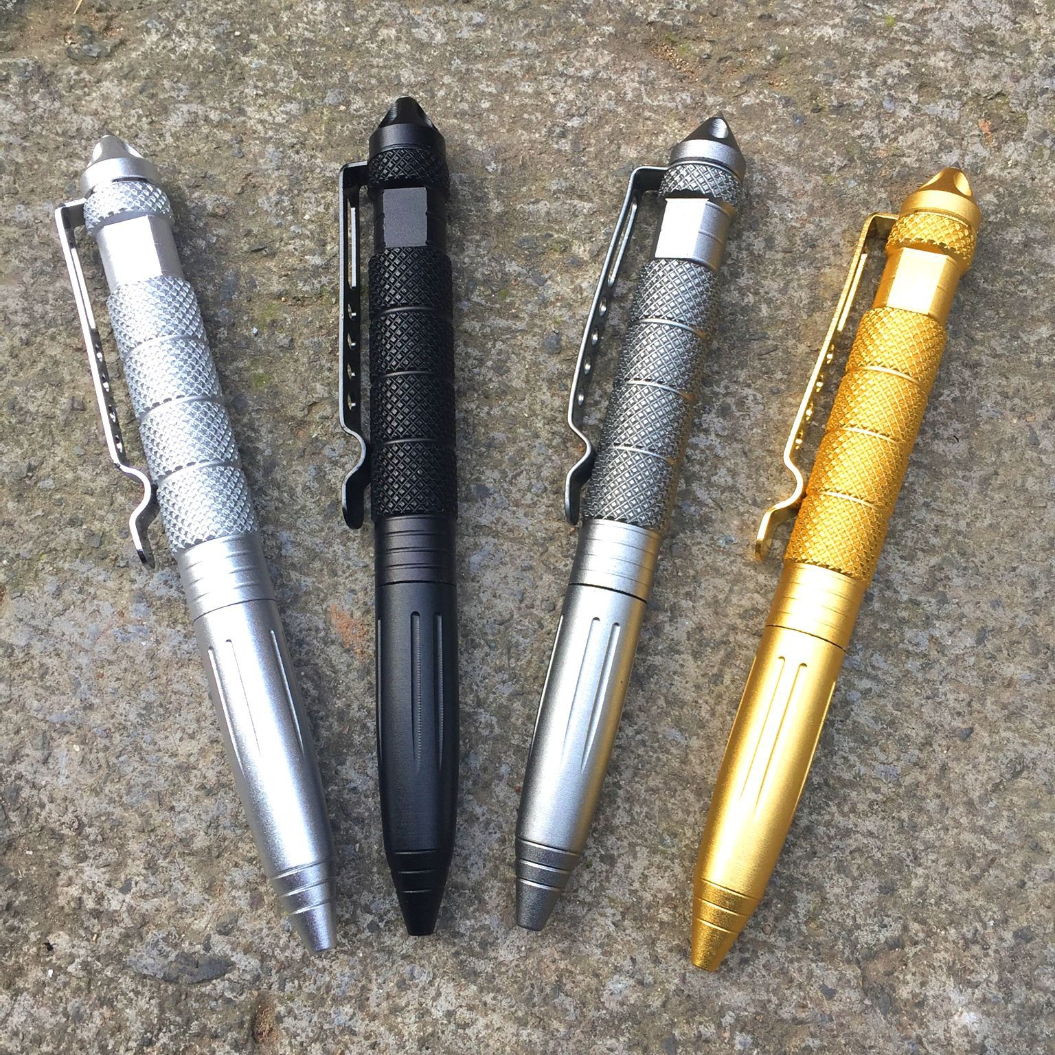 Multi-Functional Alloy Militar - Pen Tactical Glass recension och pris