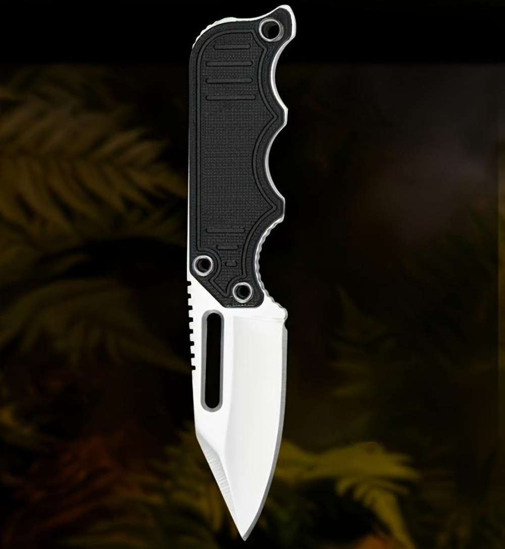 Portable Neck Knife with Kydex - Edc Fixed Blade Deep Carry recension och pris