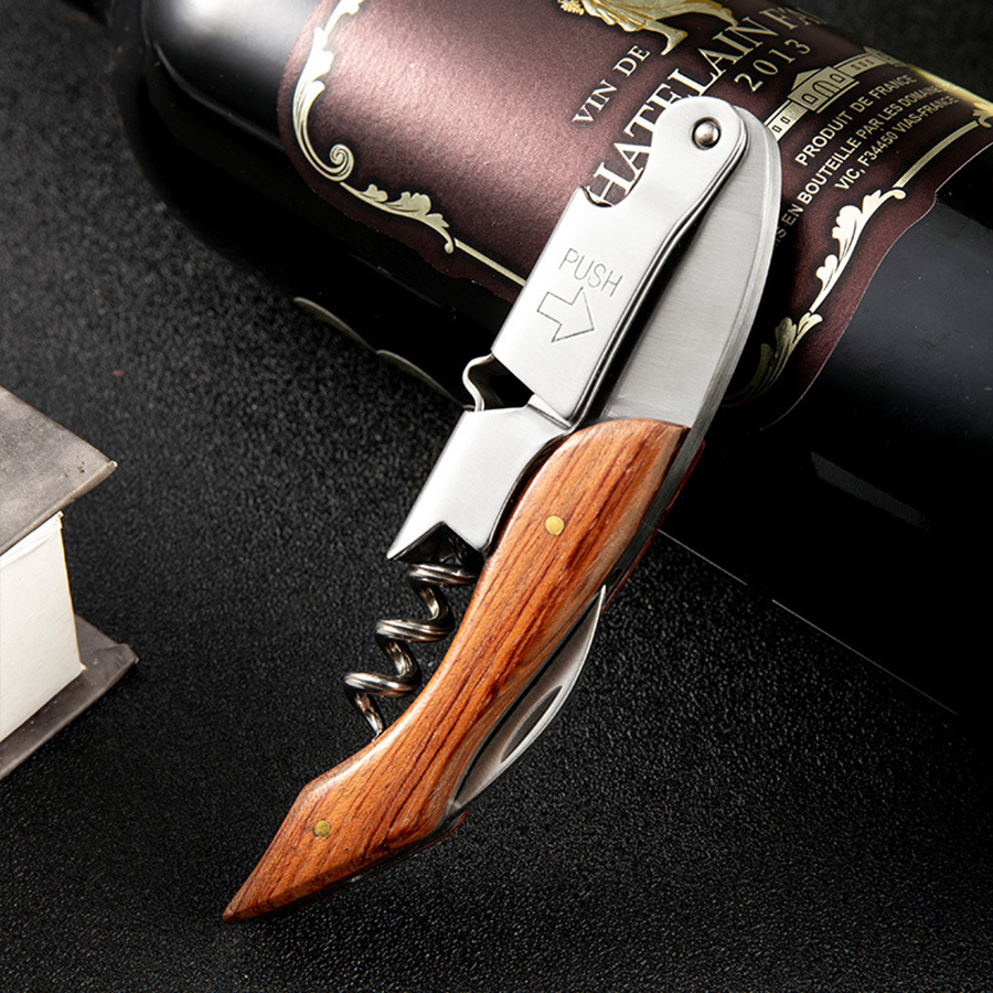 Wine Opener Combines Functiona - Bottle Opener Keyring recension och pris