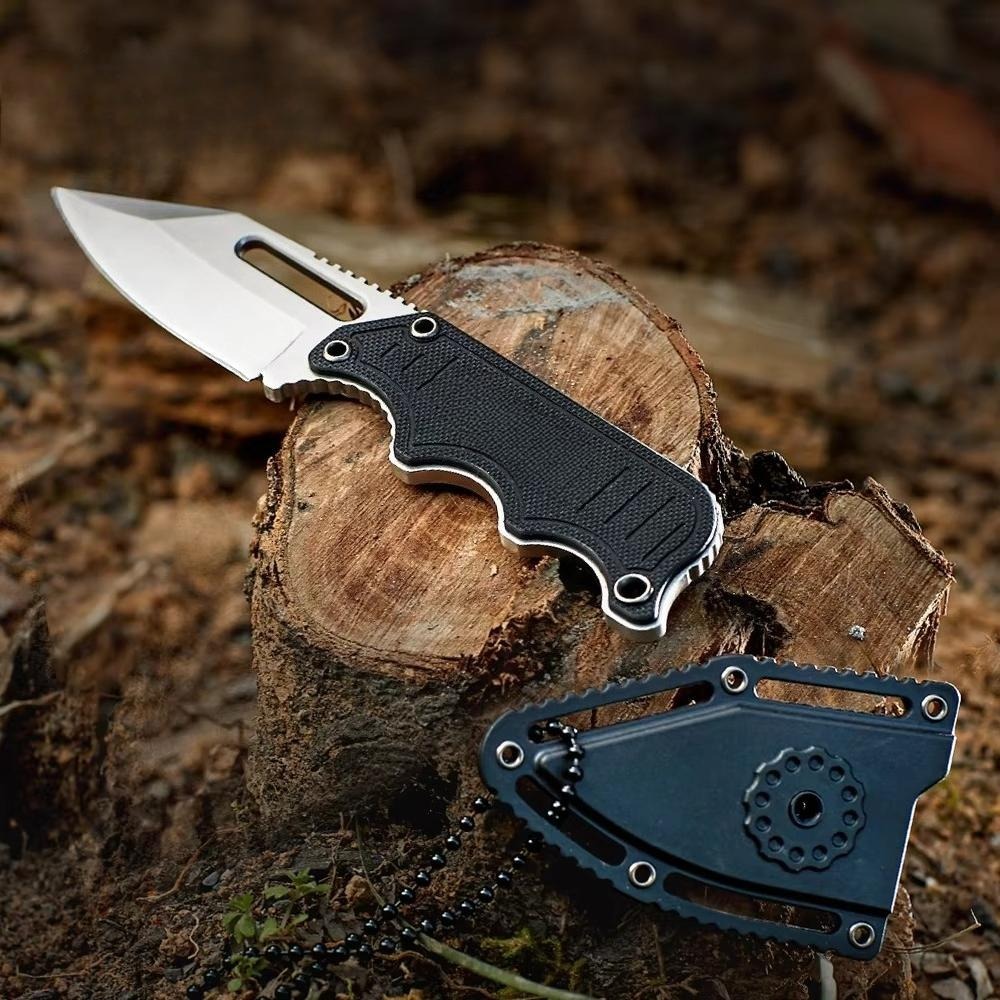 Portable Neck Knife with Kydex - Edc Fixed Blade Deep Carry recension och pris