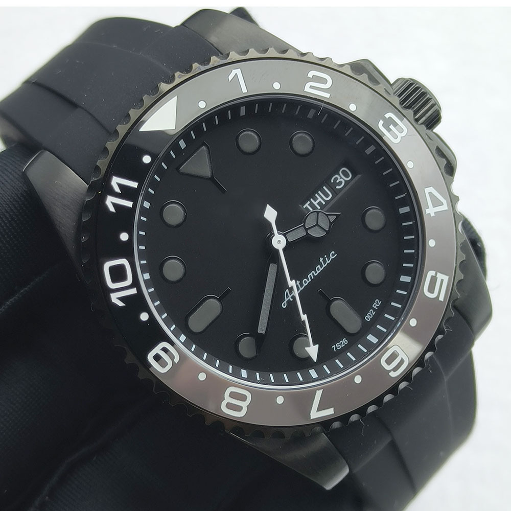 40MM NH36 Watch Black Men's St - Watch Winder Compact recension och pris