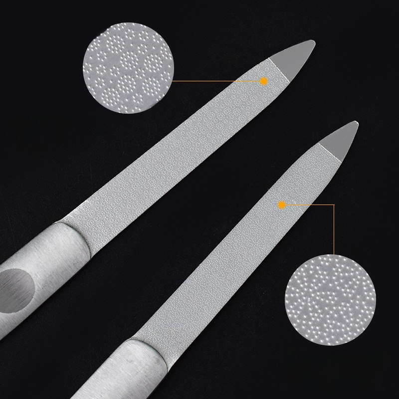 1PCS Professional Stainless St - Nail File Titanium recension och pris