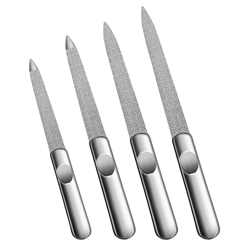 1PCS Professional Stainless St - Nail File Titanium recension och pris