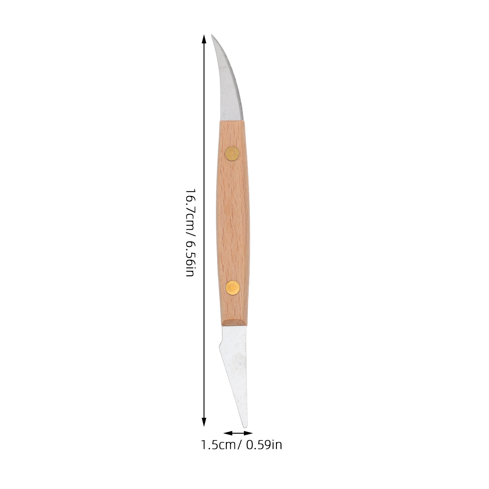 Double-Sided Wooden Handle Pot - Pocket Knife Ceramic recension och pris