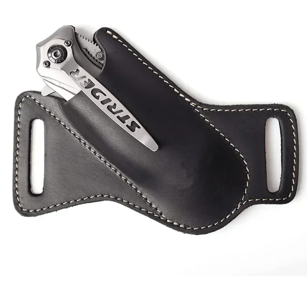 Outdoor EDC Tool Kit Molle Pou - Leather Edc. Carry Pouch recension och pris