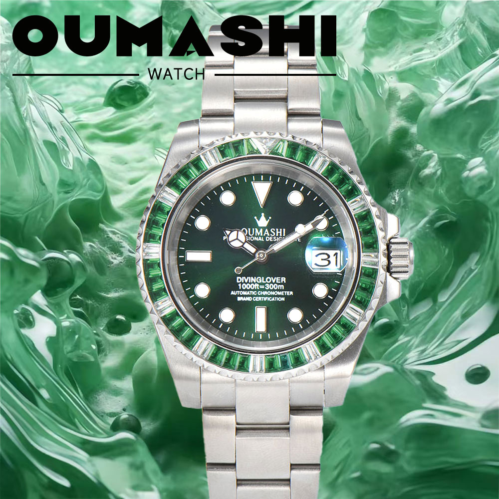 40mm luxury diving Men's watch - Watch Winder Compact recension och pris