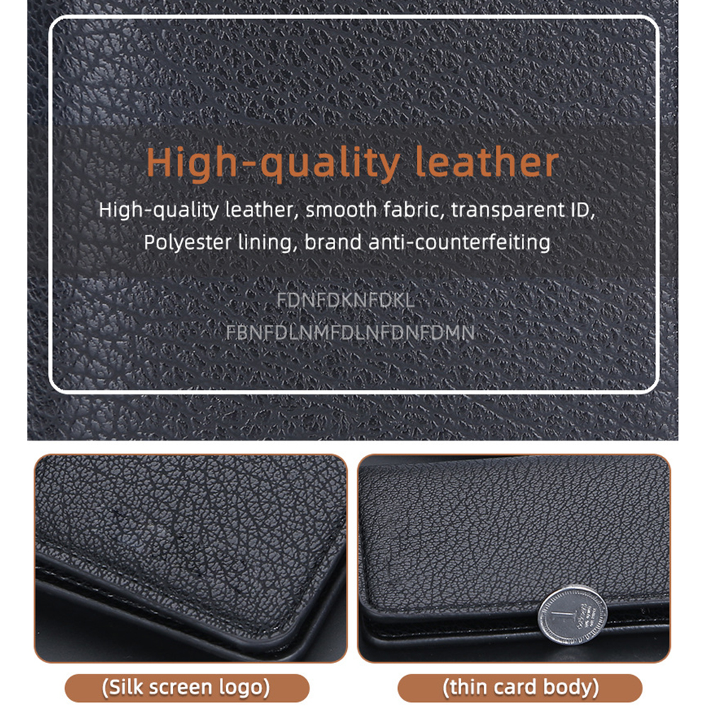 2023 New Male Slim Wallet with - Money Clip Magnetic recension och pris