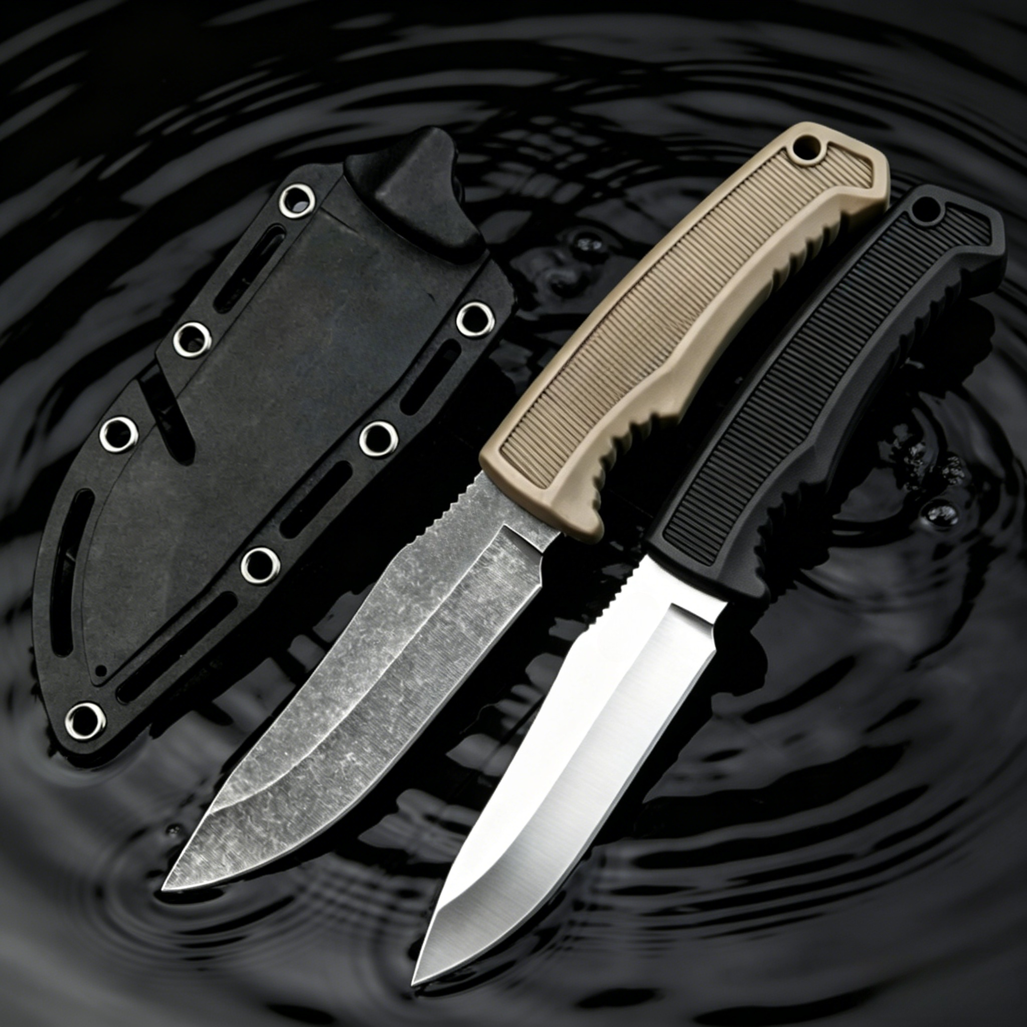 FK1001 Fixed blade Knife – 7Cr - Edc Fixed Blade Deep Carry recension och pris