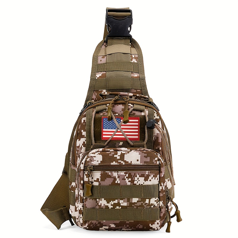 1pc 6.6gal Tactical Sling Back - Edc Gear Every Day Carry recension och pris