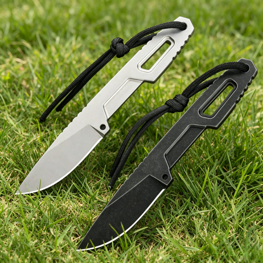 EDC Knife Neck Knife D2 Blade  - Edc Fixed Blade Deep Carry recension och pris