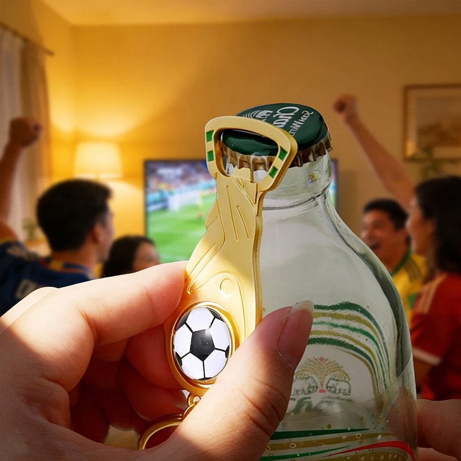 Bottle Opener Pendant, Footbal - Bottle Opener Keyring recension och pris