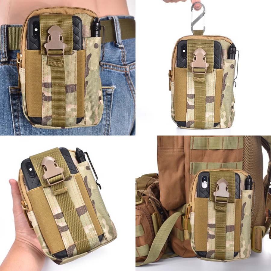 【New Arrival】Coyote Brown Tact - Edc Carry Pocket Pouch recension och pris