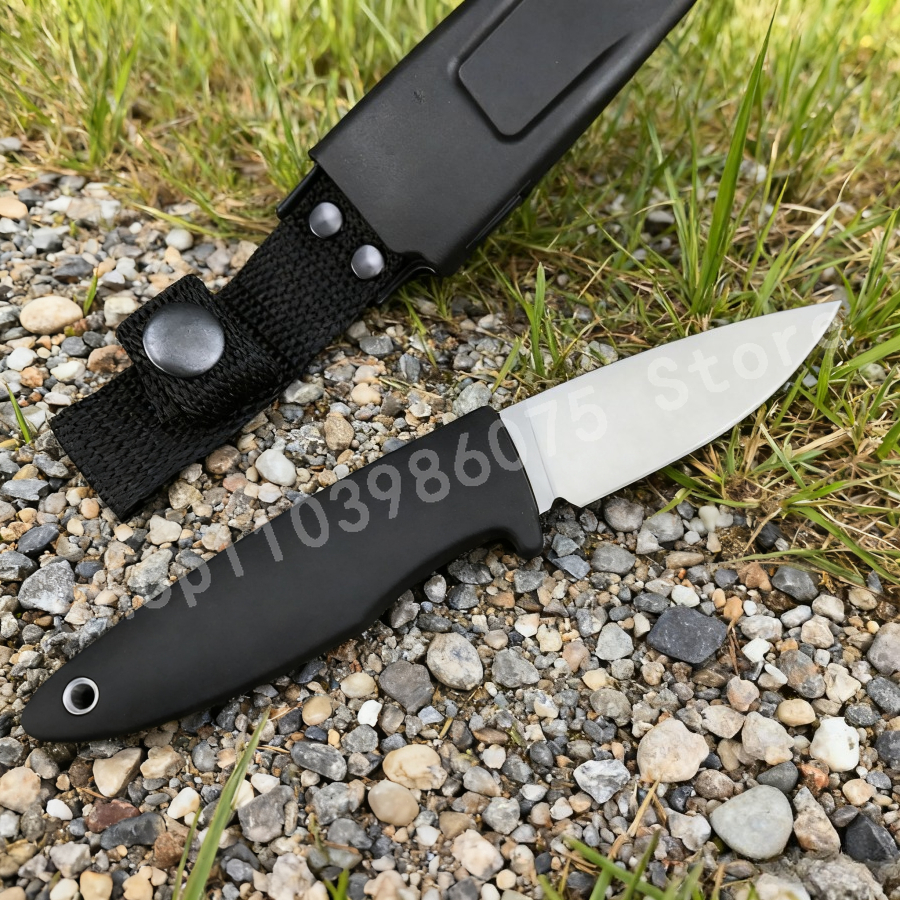 Outdoor Small Straight Knife 7 - Edc Fixed Blade Deep Carry recension och pris