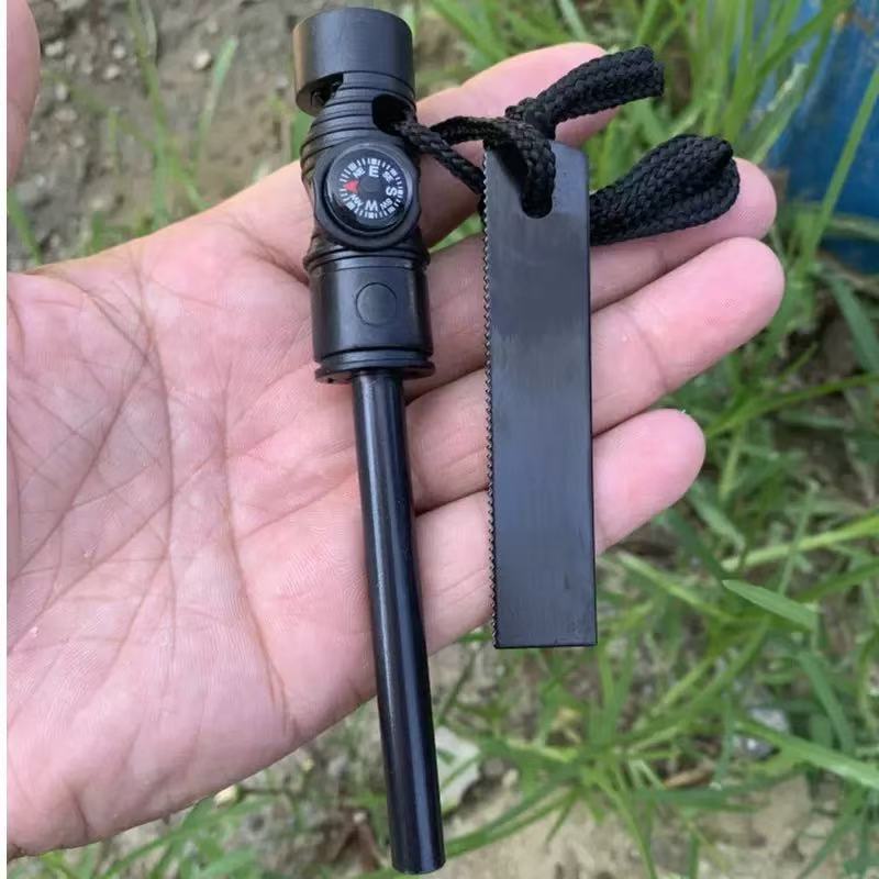 Survivor Long Style Three-in-O - Ferro Rod Striker recension och pris
