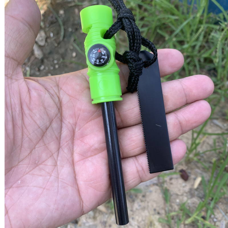Survivor Long Style Three-in-O - Ferro Rod Striker recension och pris