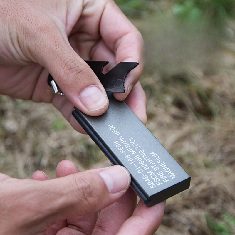 Waterproof Magnesium Flint & S - Ferro Rod Striker recension och pris