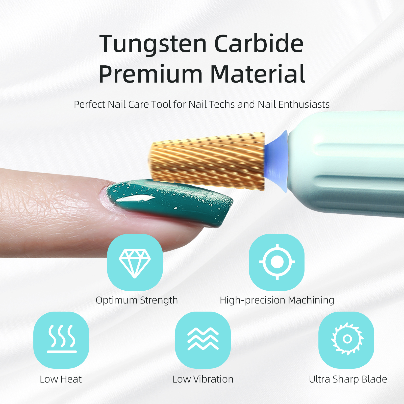 HYTOOS Titanium Safety Tapered - Nail File Titanium recension och pris