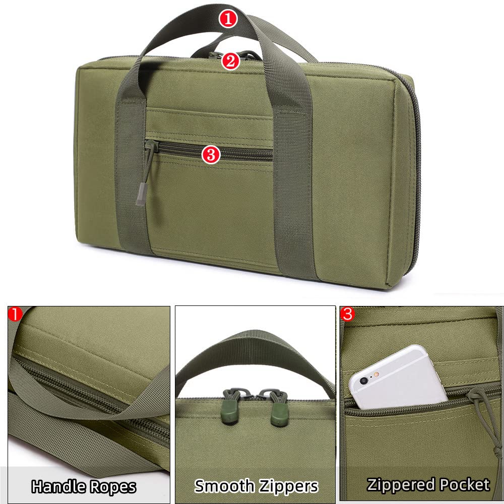 Tactical Pistol Range Bag Gun  - Edc Carry Handgun recension och pris