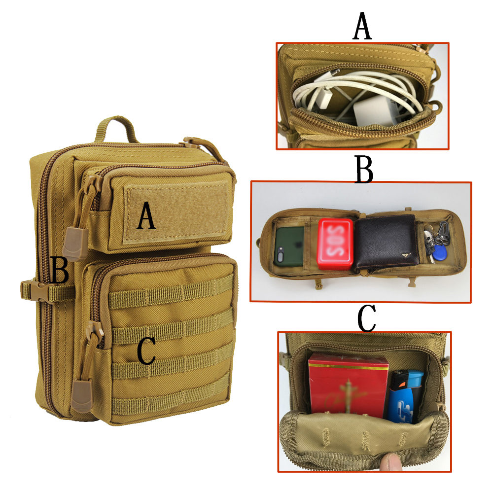 Tactical Molle Utility Pouch O - Edc Carry Kit recension och pris