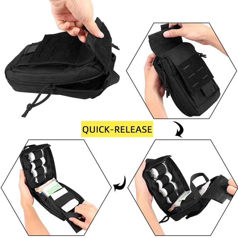 Tactical Molle First Aid Kit M - Edc Carry Pouch recension och pris