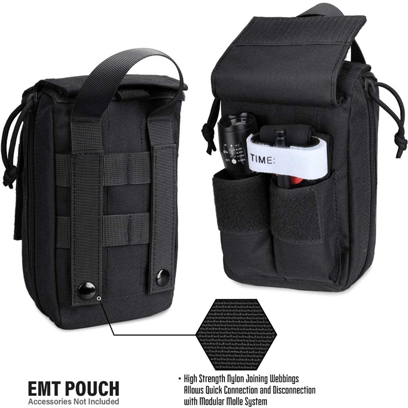 Tactical Molle First Aid Kit M - Edc Carry Pouch recension och pris
