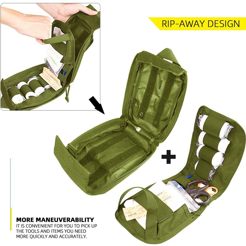 Tactical Molle First Aid Kit M - Edc Carry Pouch recension och pris
