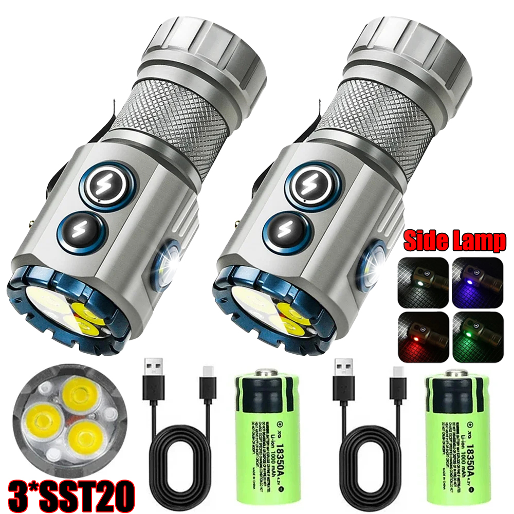 Powerful 2000LM EDC Flashlight - Edc Carry Flashlight recension och pris
