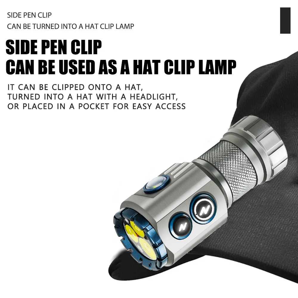 Powerful 2000LM EDC Flashlight - Edc Carry Flashlight recension och pris