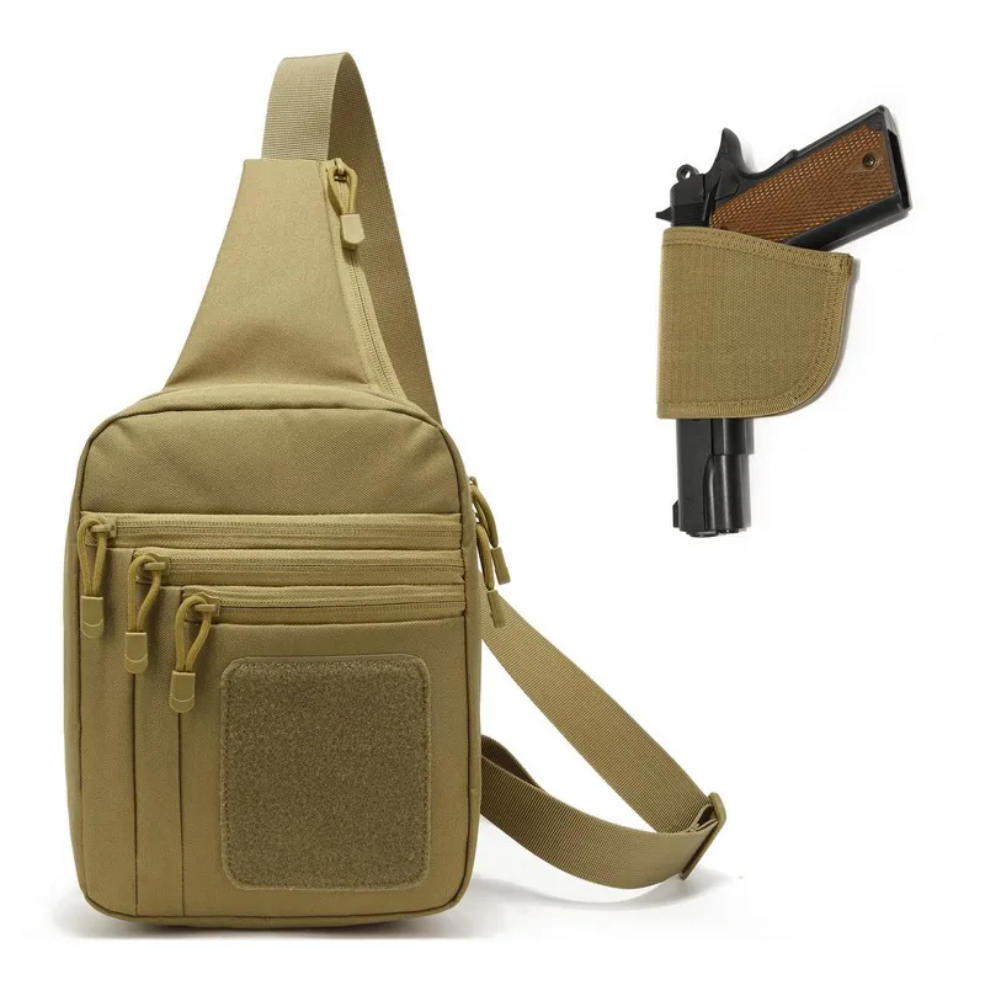 New Tactical Chest Bag Pistol  - Edc Concealed Carry Backpack recension och pris