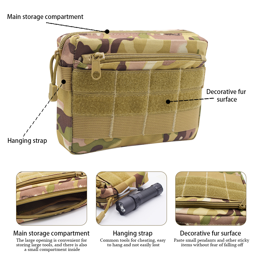EDC Waist Bag Outdoor Camping  - Edc Concealed Carry Belt recension och pris