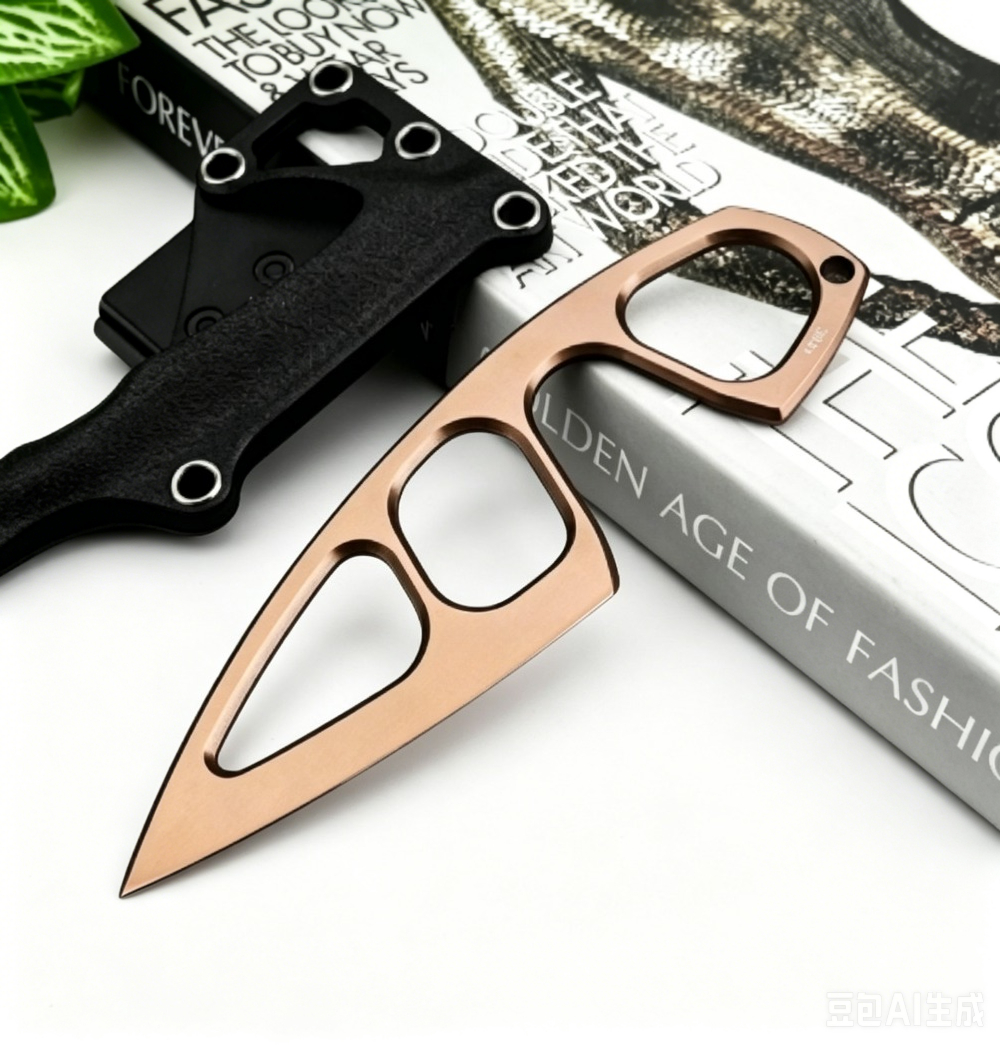 High Hardness Neck Knife 440C  - Edc Fixed Blade Deep Carry recension och pris