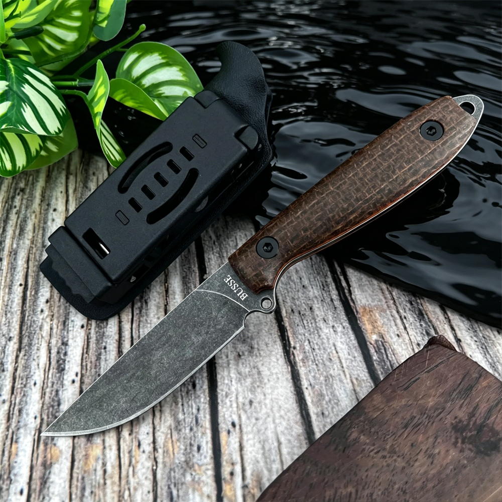 Micarta Grip Fixed Blade EDC K - Edc Fixed Blade Deep Carry recension och pris