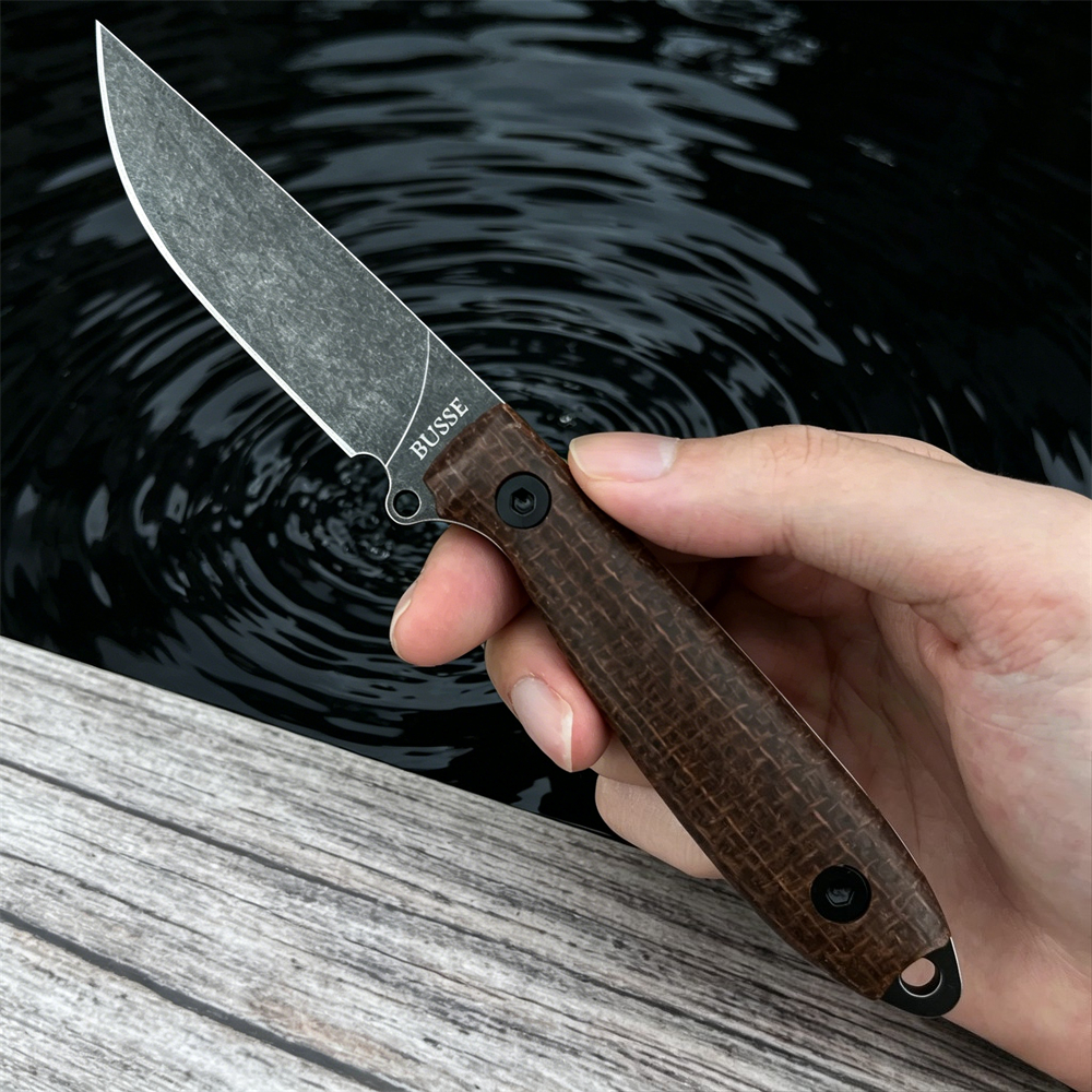 Micarta Grip Fixed Blade EDC K - Edc Fixed Blade Deep Carry recension och pris