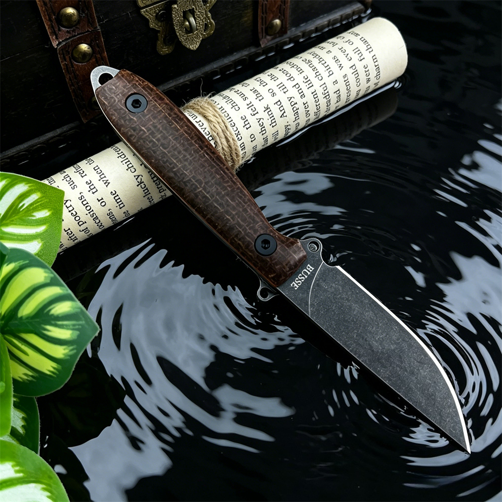 Micarta Grip Fixed Blade EDC K - Edc Fixed Blade Deep Carry recension och pris