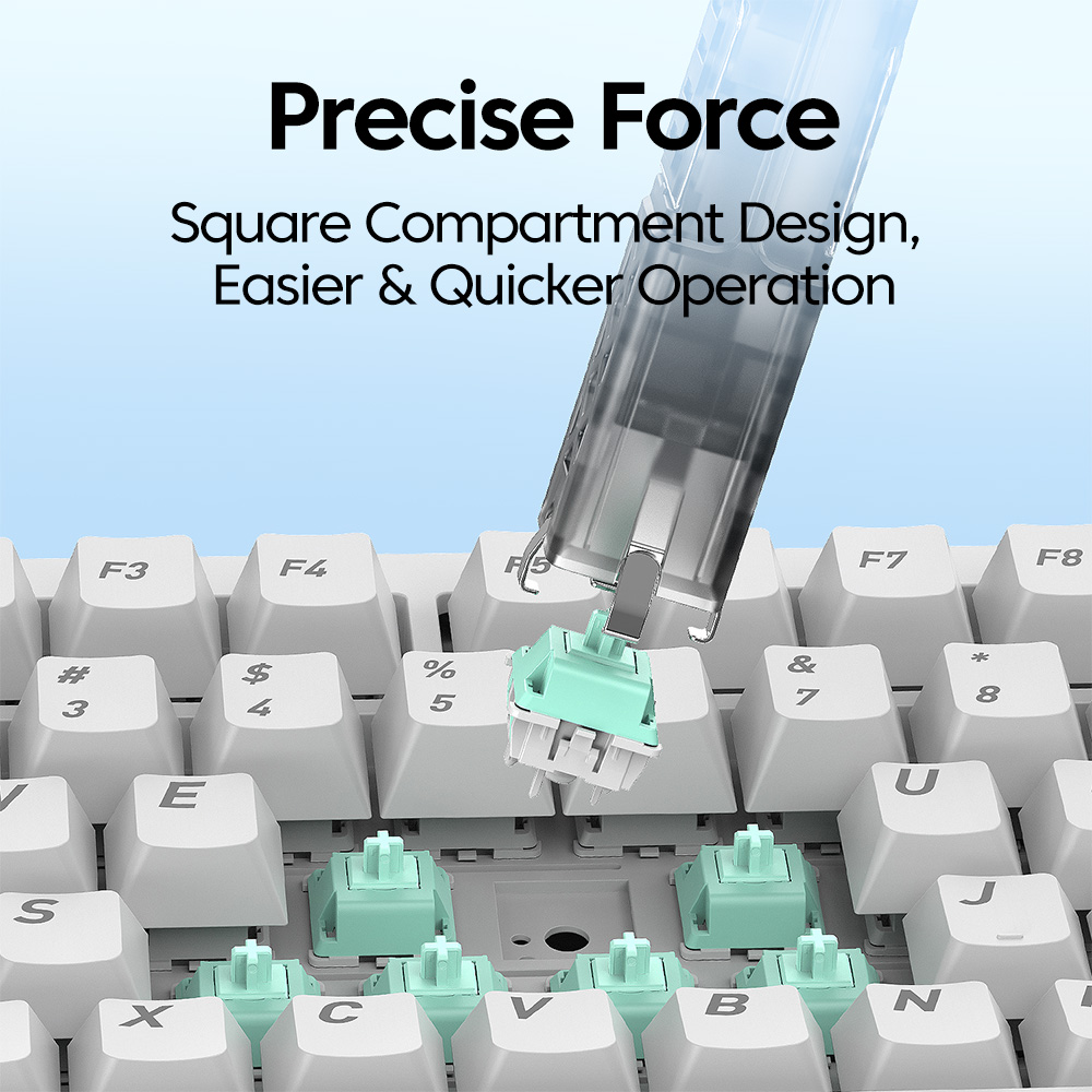 2 In 1 Keyboard Keycaps Switch - Bottle Opener Keyring recension och pris