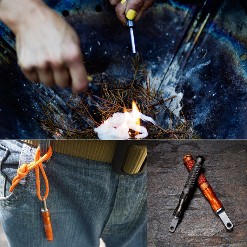 Outdoor Flint and Steel Waterp - Ferro Rod Striker recension och pris