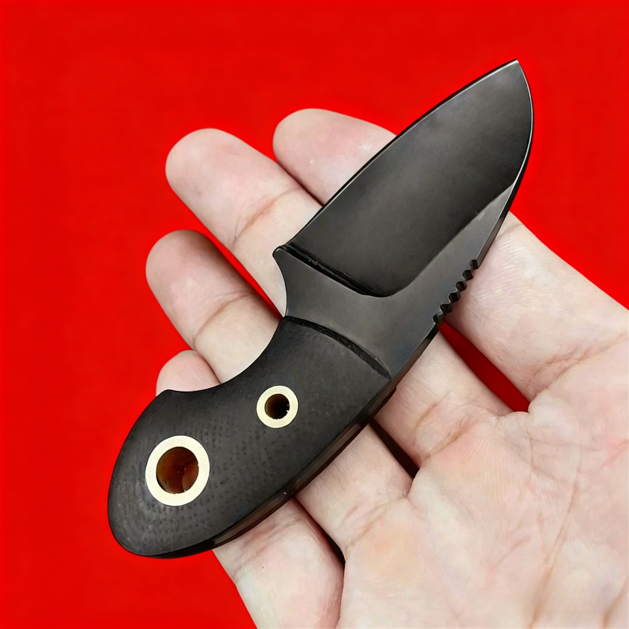 Compact Mini Fixed Blade EDC K - Edc Fixed Blade Deep Carry recension och pris