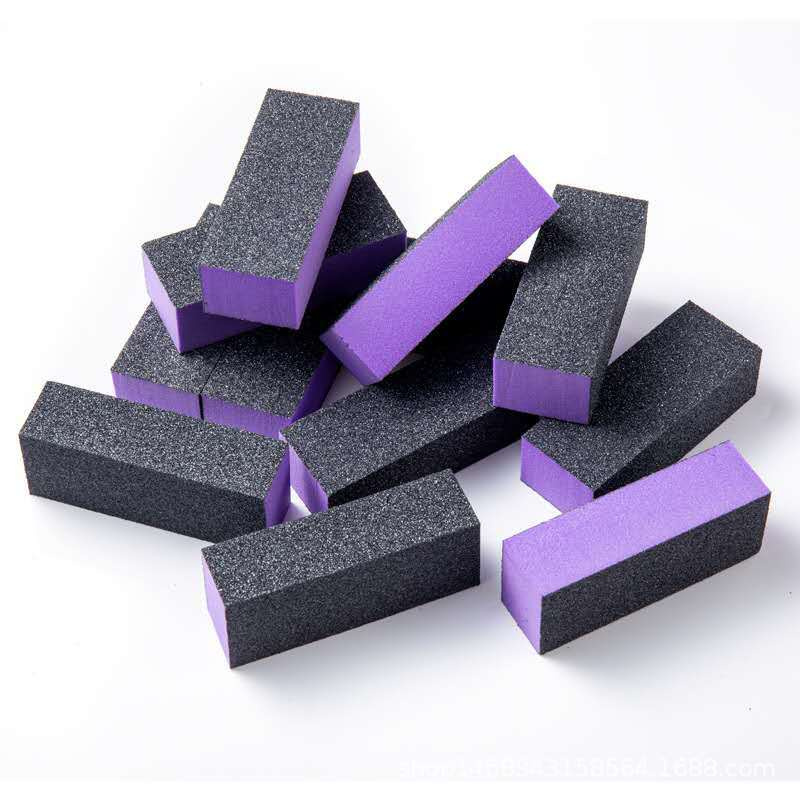 10/20/50pcs 3 Side Sponge Nail - Nail File Titanium recension och pris