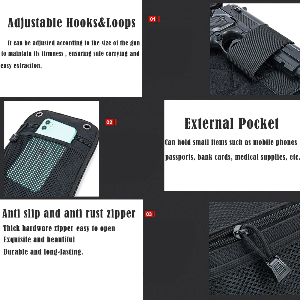 Molle Outdoor Tactical Conceal - Edc Carry Handgun recension och pris