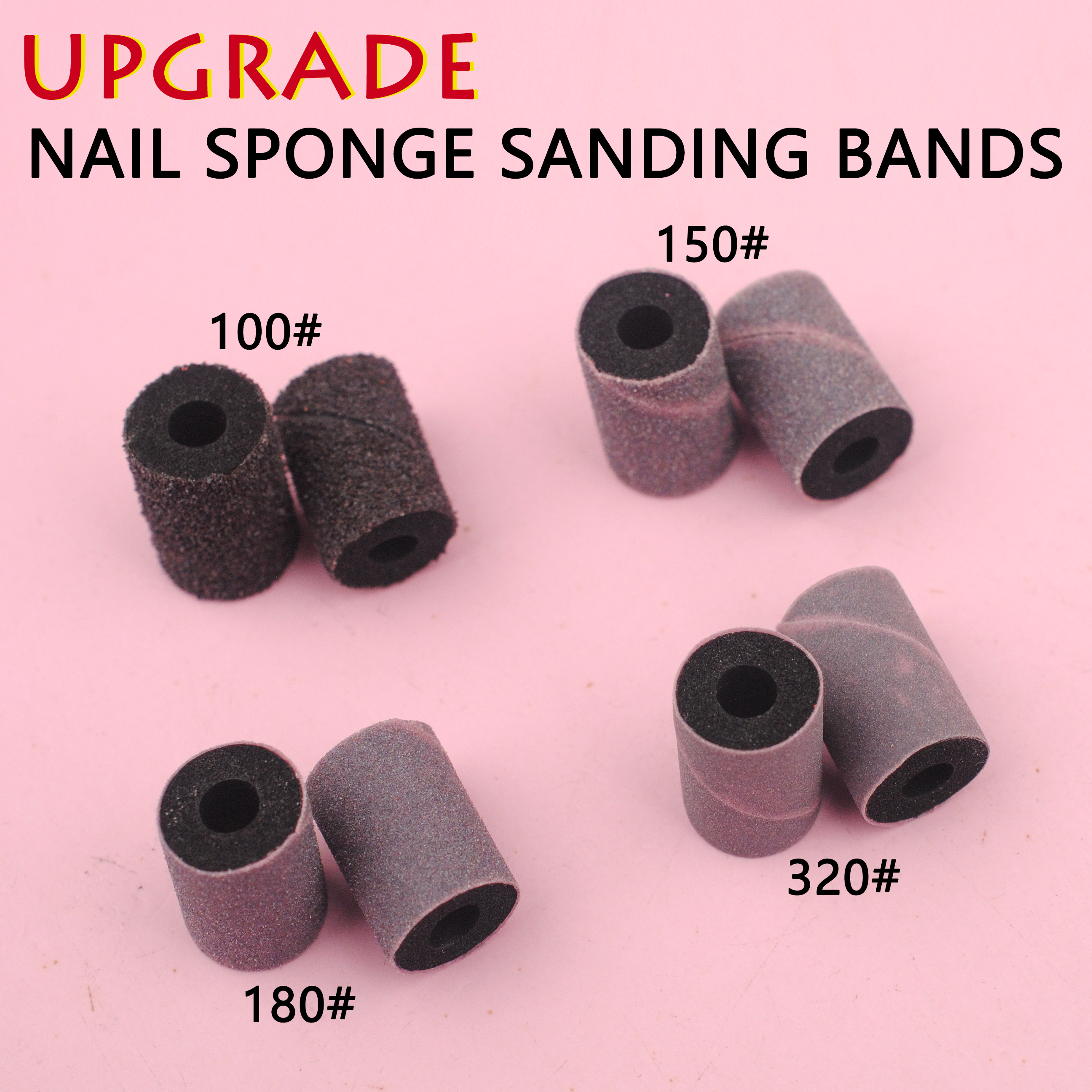 Nail Drill Buffer Bands,Soft S - Nail File Titanium recension och pris